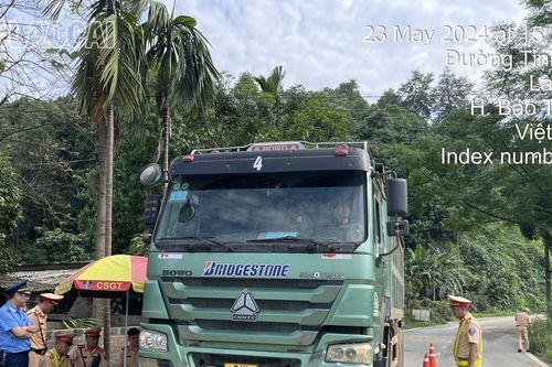 Không phát hiện quá tải khi cân ngẫu nhiên 7 xe chở hàng