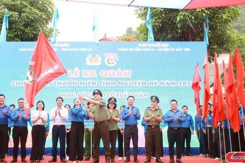 Ra quân chiến dịch thanh niên tình nguyện hè năm 2024