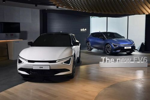 Kia EV6 mới ra mắt tại Hàn Quốc có pin lớn hơn, phạm vi hoạt động rộng hơn