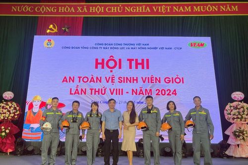 Công đoàn Công ty CP Gang Thép Thái Nguyên đạt giải cao Hội thi ATVSV Giỏi lần thứ VIII