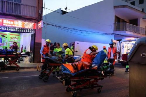 Sập tòa nhà trên đảo du lịch Tây Ban Nha, 25 người thương vong