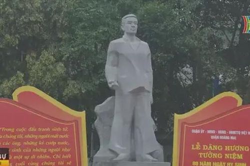 Kỷ niệm 80 năm ngày đồng chí Hoàng Văn Thụ hy sinh