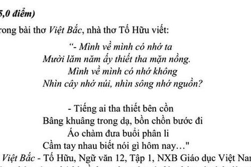 Đề khảo sát Ngữ văn: Đừng chọn an nhàn khi còn trẻ