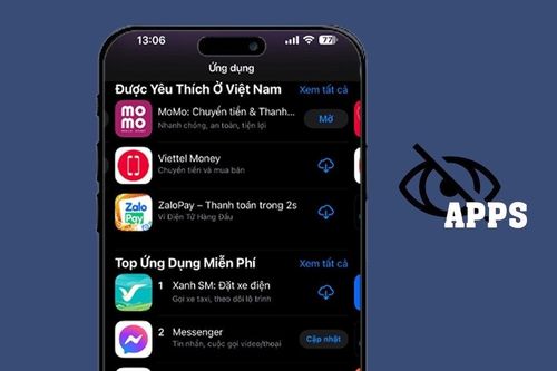 Cách ẩn ứng dụng đã từng tải xuống iPhone đơn giản chỉ với vài bước