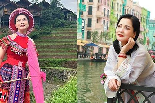 Nhan sắc trẻ đẹp của NSND Thu Quế ở tuổi 55
