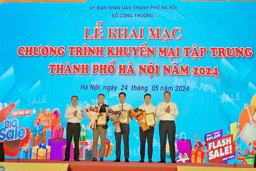 Khai mạc Chương trình Khuyến mại tập trung TP Hà Nội năm 2024