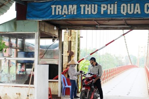 Thái Nguyên tháo dỡ cầu treo Đồng Liên