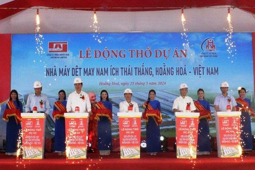 Hơn 1.000 tỷ đồng xây dựng nhà máy dệt may ở Thanh Hóa