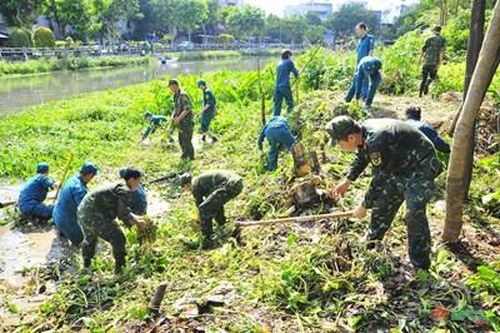 Lực lượng vũ trang TP Hồ Chí Minh chung tay vì thành phố văn minh, sáng, xanh, sạch đẹp