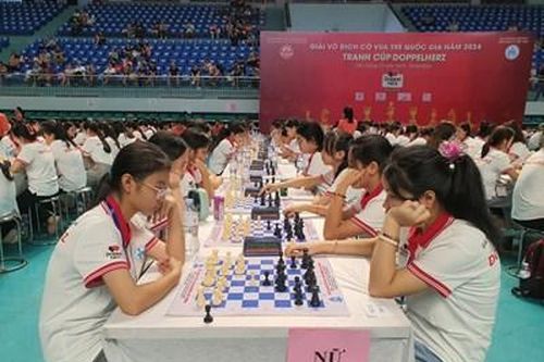 Gần 1.300 kỳ thủ góp mặt ở Giải vô địch cờ vua trẻ quốc gia năm 2024