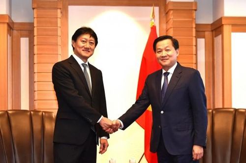 Phó Thủ tướng Lê Minh Khái tiếp Thống đốc tỉnh Gunma và lãnh đạo 2 tập đoàn lớn của Nhật Bản