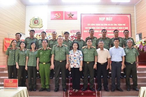 Họp mặt kỷ niệm ngày truyền thống lực lượng Thanh tra CAND các tỉnh ĐBSCL