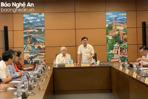Đoàn ĐBQH Nghệ An thảo luận về điều chỉnh chủ trương đầu tư Chương trình MTQG phát triển kinh tế - xã hội vùng đồng bào dân tộc thiểu số và miền núi