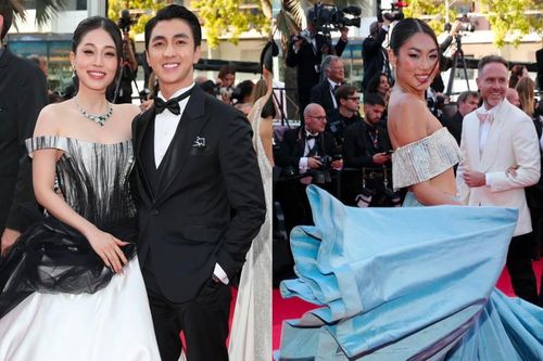 Á hậu Việt tại Cannes: Người được chồng 'tháp tùng', người gây chú ý