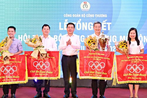 Hội thao Bộ Công Thương mở rộng lần thứ XII năm 2024: Văn hóa - thể thao - vui vẻ - sức khỏe - đoàn kết