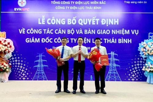 Bổ nhiệm Giám đốc Công ty Điện lực Thái Bình