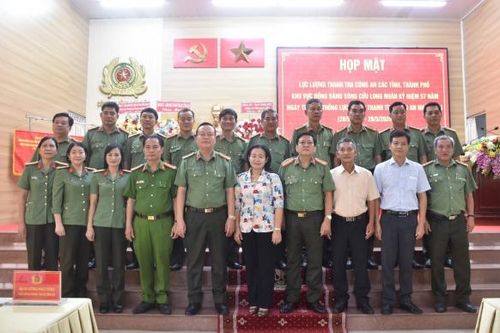 Họp mặt Thanh tra Công an các tỉnh, thành Tây Nam Bộ