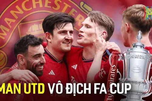 Garnacho, Mainoo rực sáng, MU lần thứ 13 vô địch FA Cup