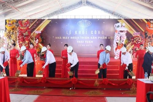 Tập đoàn Thái Tuấn khởi công nhà máy hoàn thiện sản phẩm dệt 12.000 tỷ tại Long An
