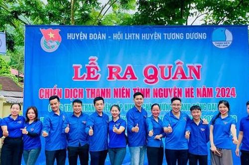 Những con số và hình ảnh ấn tượng của tuổi trẻ Nghệ An ra quân Chiến dịch tình nguyện Hè