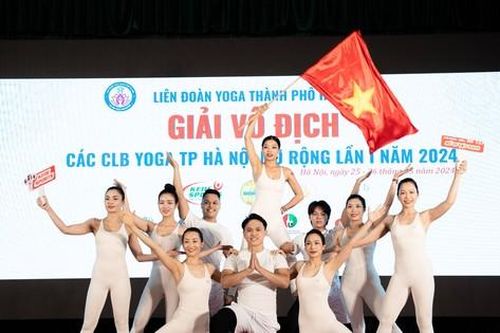 Giải vô địch các CLB yoga Hà Nội mở rộng 2024 kết thúc thành công