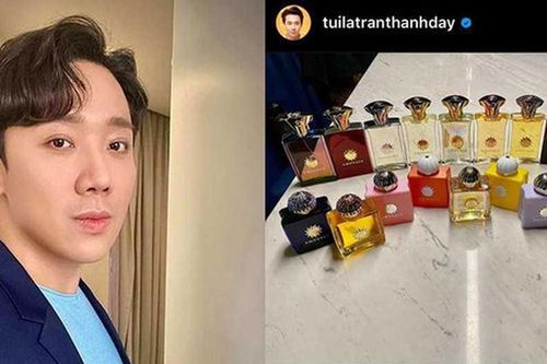 Bộ sưu tập nước hoa độc, lạ của Trấn Thành