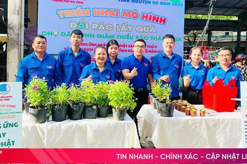 Tuổi trẻ Hà Tĩnh sôi nổi hưởng ứng 'Ngày chủ nhật xanh' lần thứ 2