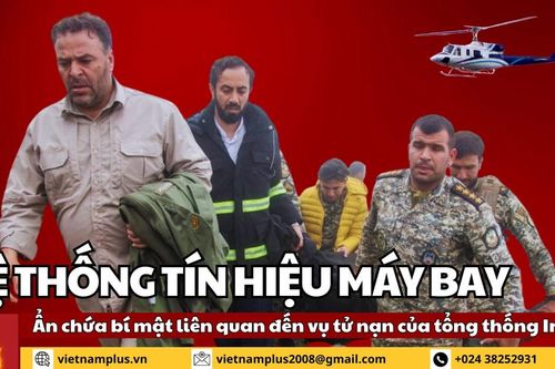 8+ phút Điểm nóng: Bí ẩn hệ thống tín hiệu của trực thăng chở Tổng thống Iran