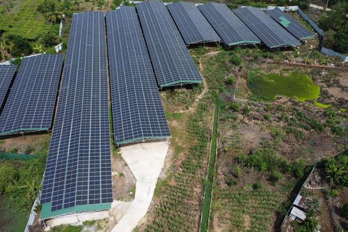 Sẽ kiểm tra phản ánh của người dân về tiếng ồn ở dự án điện mặt trời trên mái trang trại nông nghiệp tại Tân Phú
