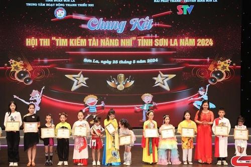 Chung kết Cuộc thi tìm kiếm tài năng nhí tỉnh Sơn La năm 2024