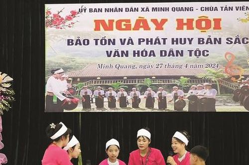 Xã Minh Quang (huyện Ba Vì): Nỗ lực bảo tồn bản sắc văn hóa dân tộc Mường
