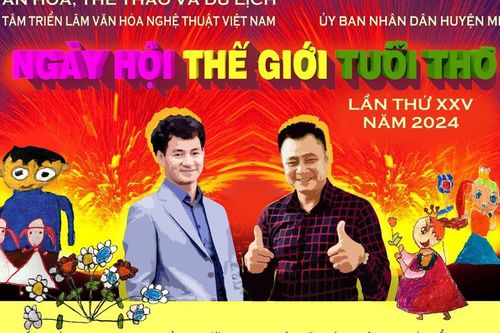 Xuân Bắc - Tự Long tham gia Ngày hội Thế giới tuổi thơ lần thứ XXV