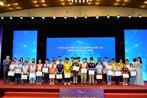 Violympic 2023 - 2024 khép lại với hơn 23.000 'công dân số' được vinh danh