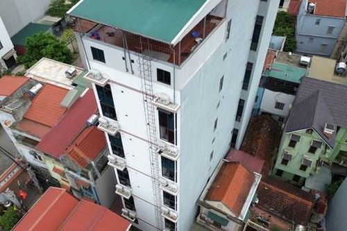 Hà Nội: Chung cư mini cao 12 tầng ở Hoài Đức vi phạm trật tự xây dựng
