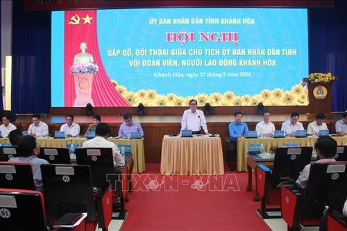 Gặp gỡ, đối thoại về đời sống, việc làm, thu nhập của người lao động