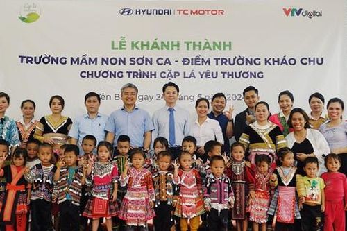 Hyundai xây trường học cho thiếu nhi tại Yên Bái