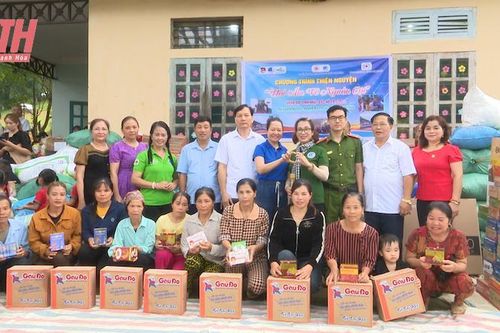 Bá Thước triển khai nhiều chương trình Tháng nhân đạo năm 2024