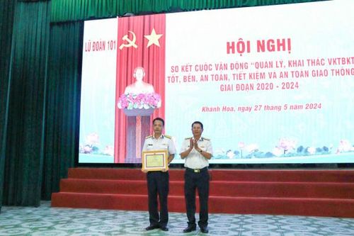 Lữ đoàn 101 sơ kết công tác quản lý, khai thác vũ khí trang bị kỹ thuật giai đoạn 2020 – 2024