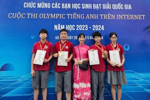 Trường THCS Lê Quý Đôn có 15 học sinh đoạt giải tại Cuộc thi IOE cấp quốc gia năm học 2023 - 2024