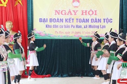 Mường Lạn đoàn kết xây dựng đời sống văn hóa