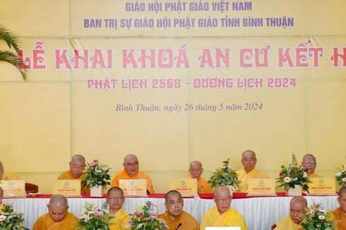 Bình Thuận: Tổng khai giảng khóa An cư kiết hạ toàn tỉnh Phật lịch 2568
