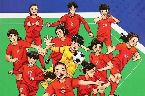 Đội tuyển bóng đá nữ Việt Nam hóa thân thành nhân vật truyện tranh