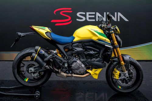 Chi tiết Ducati Monster Senna - nakedbike tri ân huyền thoại F1