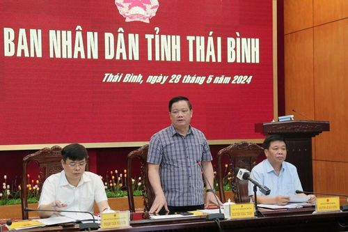 Thái Bình: danh sách các dự án UBND tỉnh yêu cầu thực hiện đúng tiến độ