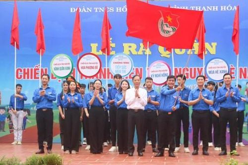Thanh Hóa: Chiến dịch Thanh niên tình nguyện Hè tập trung hoàn thành 11 chỉ tiêu cơ bản