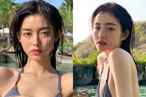 'Nữ thần tắm suối' Trung Quốc sở hữu ánh mắt 'nuốt trọn con tim'