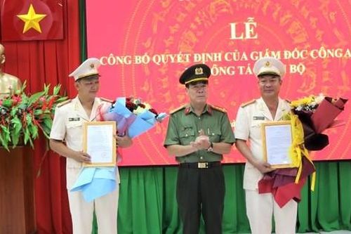 Công an tỉnh Bình Phước điều động, bổ nhiệm cán bộ chủ chốt