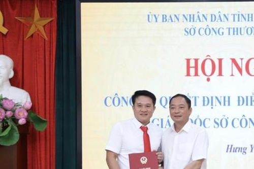 Hưng Yên có tân Giám đốc Sở Công Thương