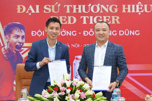 Đỗ Hùng Dũng trở thành đại diện thương hiệu Red Tiger