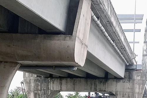 Tàu chở đá tông hỏng cầu Măng Thít: Cấm xe tải hơn 2,5 tấn và ô tô khách qua cầu